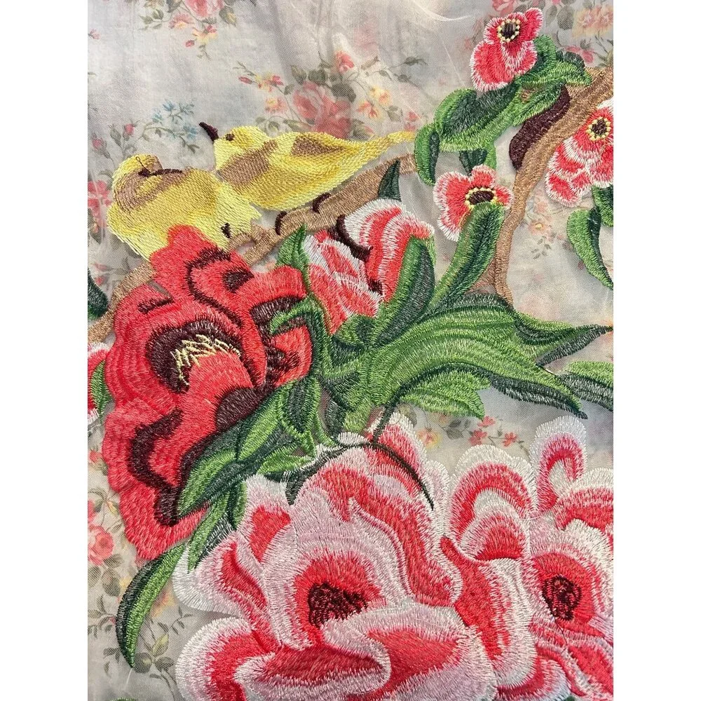 Aratta Silent Journey Nature's Love Shirt Top Medium - Picture 9 of 9
